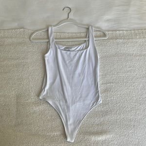 BABATON WHITE BODYSUIT